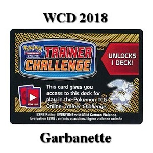 Online Code Card (WCD 2018: Garbanette) (WCD18)
