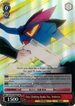 Only Clothing Ryuko Has, Senketsu (V.2 - Super Rare)