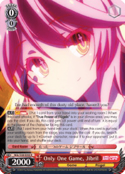 Only One Game, Jibril
