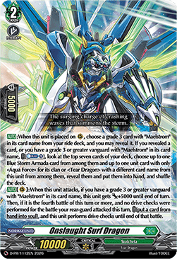 Onslaught Surf Dragon [D-Format] (V.2 - Promo)