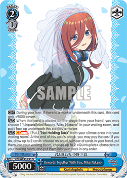 Onwards Together With You, Miku Nakano (V.1 - Common)