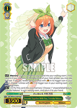 Onwards Together With You, Yotsuba Nakano (V.2 - Feature Rare)