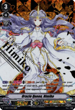 Oracle Queen, Himiko [V Format] (V.2 - Special Vanguard Rare)