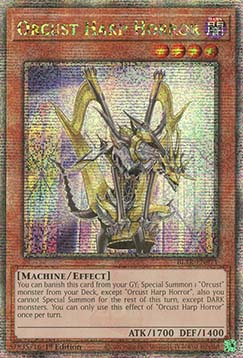 Orcust Harp Horror (V.2 - Quarter Century Secret Rare)