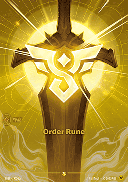 Order Rune (V.2 - Showcase)