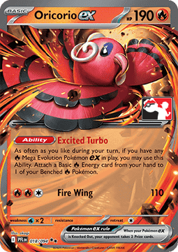 Oricorio ex  (PPS9 PFL 018)