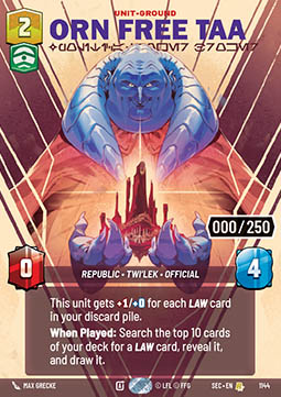 Orn Free Taa, Political Power Broker (V.5)