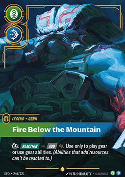 Ornn, Fire Below the Mountain (V.2 - Showcase)