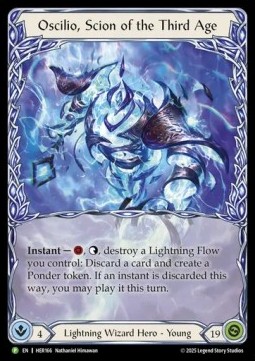 Oscilio, Scion of the Third Age (Rainbow Foil)