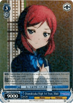 Otonokizaka High 1st Year, Maki (V.1 - Rare)