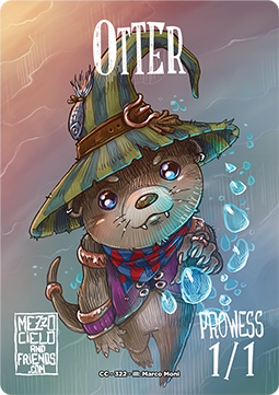 Otter Token (Blue and Red 1/1) (V.2)