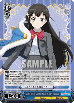 Our Future Destination, Hikari Kagura (V.1 - Double Rare)