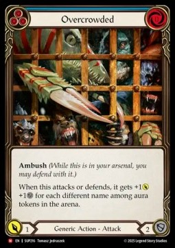 Overcrowded (Rainbow Foil)