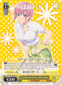 Overflowing Charm, Ichika Nakano (V.2 - Super Rare)