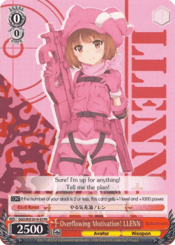 Overflowing Motivation! LLENN