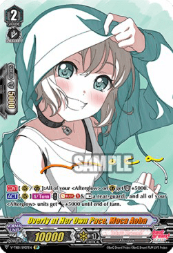 Overly at Her Own Pace, Moca Aoba [V Format] (V.2 - Special Parallel)