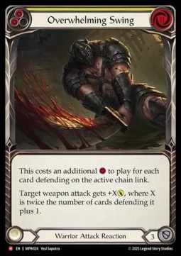 Overwhelming Swing (Rainbow Foil)
