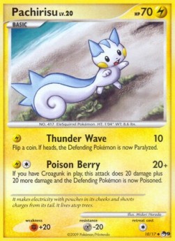 Pachirisu Lv.20  (POP9 10)