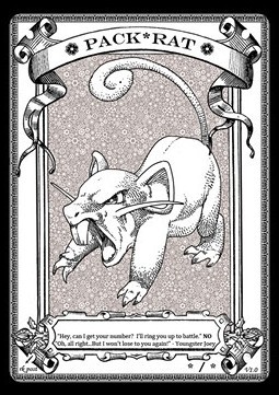 Pack Rat Token (Black */*)