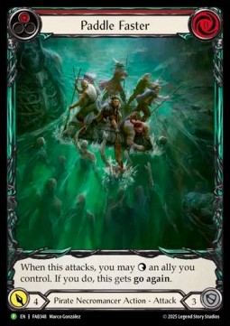 Paddle Faster (Extended Art Rainbow Foil)