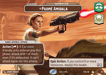 Padmé Amidala, Follow My Lead