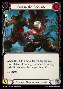 Pain in the Backside (Rainbow Foil)