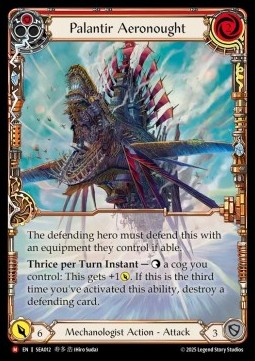 Palantir Aeronought (Extended Art Rainbow Foil)