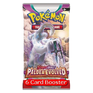 Paldea Evolved Booster (6 Cards)