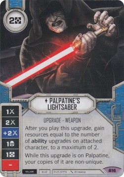 Palpatine's Lightsaber