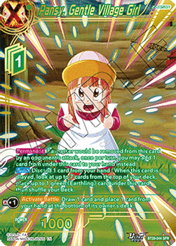 Pansy, Gentle Village Girl (V.2 - Special Rare)