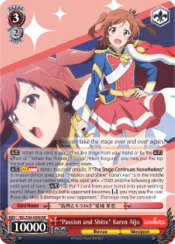"Passion and Shine" Karen Aijo (V.1 - Double Rare)