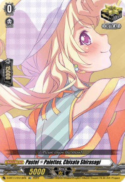 Pastel Palettes, Chisato Shirasagi [D-Format] (V.1 - Feature Rare)
