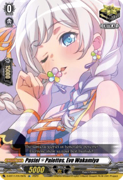 Pastel Palettes, Eve Wakamiya [D-Format] (V.1 - Feature Rare)