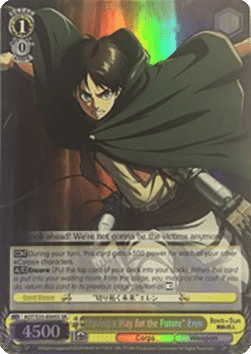 "Paving a Way for the Future" Eren (V.2 - Super Rare)