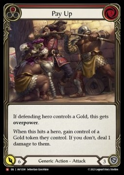 Pay Up (Rainbow Foil)