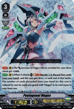 Pentagonal Magus [V Format] (V.1 - Vanguard Rare)