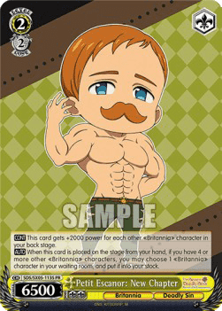 Petit Escanor: New Chapter (V.2 - Super Rare)