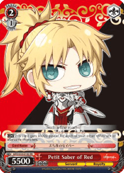 Petit Saber of Red