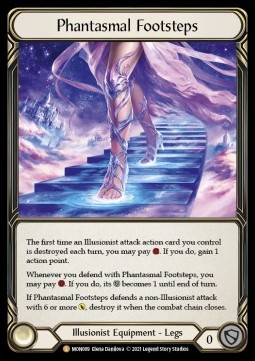 Phantasmal Footsteps (Cold Foil)