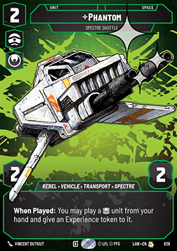 Phantom, Spectre Shuttle (V.4)