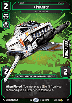 Phantom, Spectre Shuttle (V.5)
