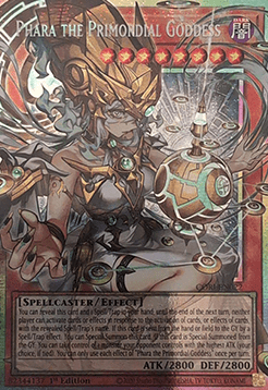 Phara the Primordial Goddess (V.3 - Starlight Rare)