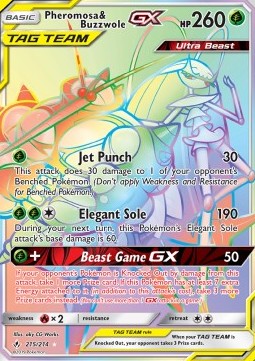 Pheromosa & Buzzwole GX  (UNB 215)