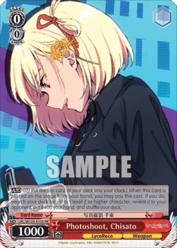 Photoshoot, Chisato (V.1 - Promo)