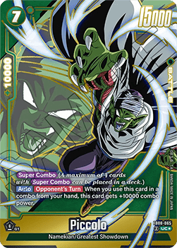 Piccolo (FB08-065) [Fusion World] (V.2 - Alternate Art)