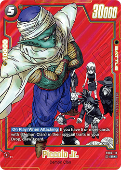 Piccolo Jr. (FB06-113) [Fusion World] (V.2 - Alternate Art)