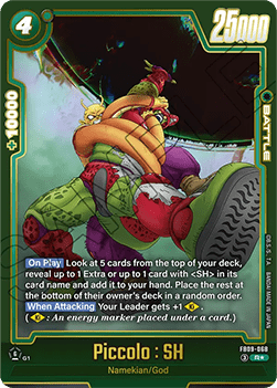 Piccolo : SH (FB09-068) [Fusion World] (V.2 - Alternate Art)