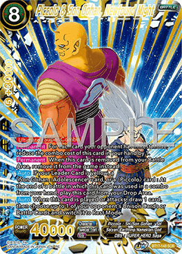 Piccolo & Son Gohan, Newfound Might (V.1 - Secret Rare)