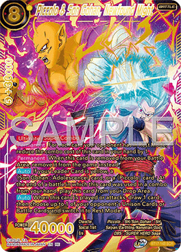 Piccolo & Son Gohan, Newfound Might (V.2 - Alternate Art)