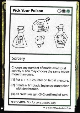 Pick Your Poison [PLAYTEST] (V.1)